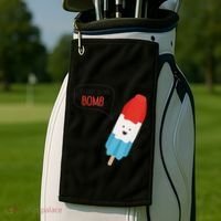 My Dad Is The Bomb Pop Funny Icecream Popsicle Summer Golf Towel thumb 2