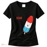 My Dad Is The Bomb Pop Funny Icecream Popsicle Summer Women's T-Shirt thumb 0