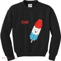 My Dad Is The Bomb Pop Funny Icecream Popsicle Summer Kids Sweatshirt thumb 0