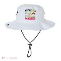 My Day Im Booked Funny Christmas Holiday Bucket Hat thumb 0
