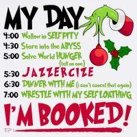 My Day Im Booked Funny Christmas Holiday Mousepad thumb 1