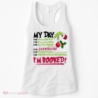 My Day Im Booked Funny Christmas Holiday Women's Tank Top thumb 0
