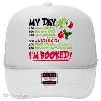 My Day Im Booked Funny Christmas Holiday Hat thumb 0