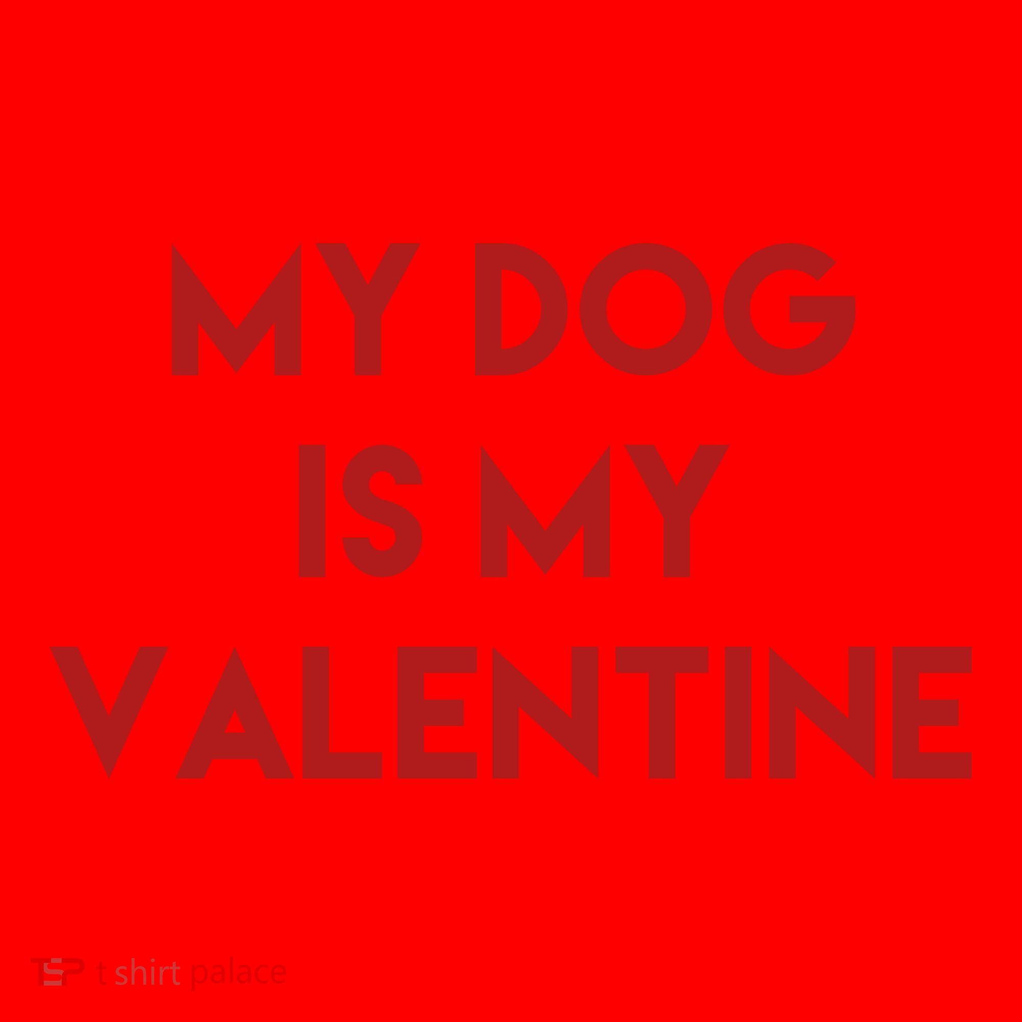My Dog Is My Valentine Funny Cute Santa Hat