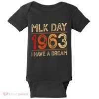 Mlk Day I Have A Dream Black History Month Blm Women Gift Baby Bodysuit thumb 0