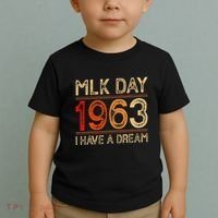 Mlk Day I Have A Dream Black History Month Blm Women Gift Toddler T-Shirt thumb 2