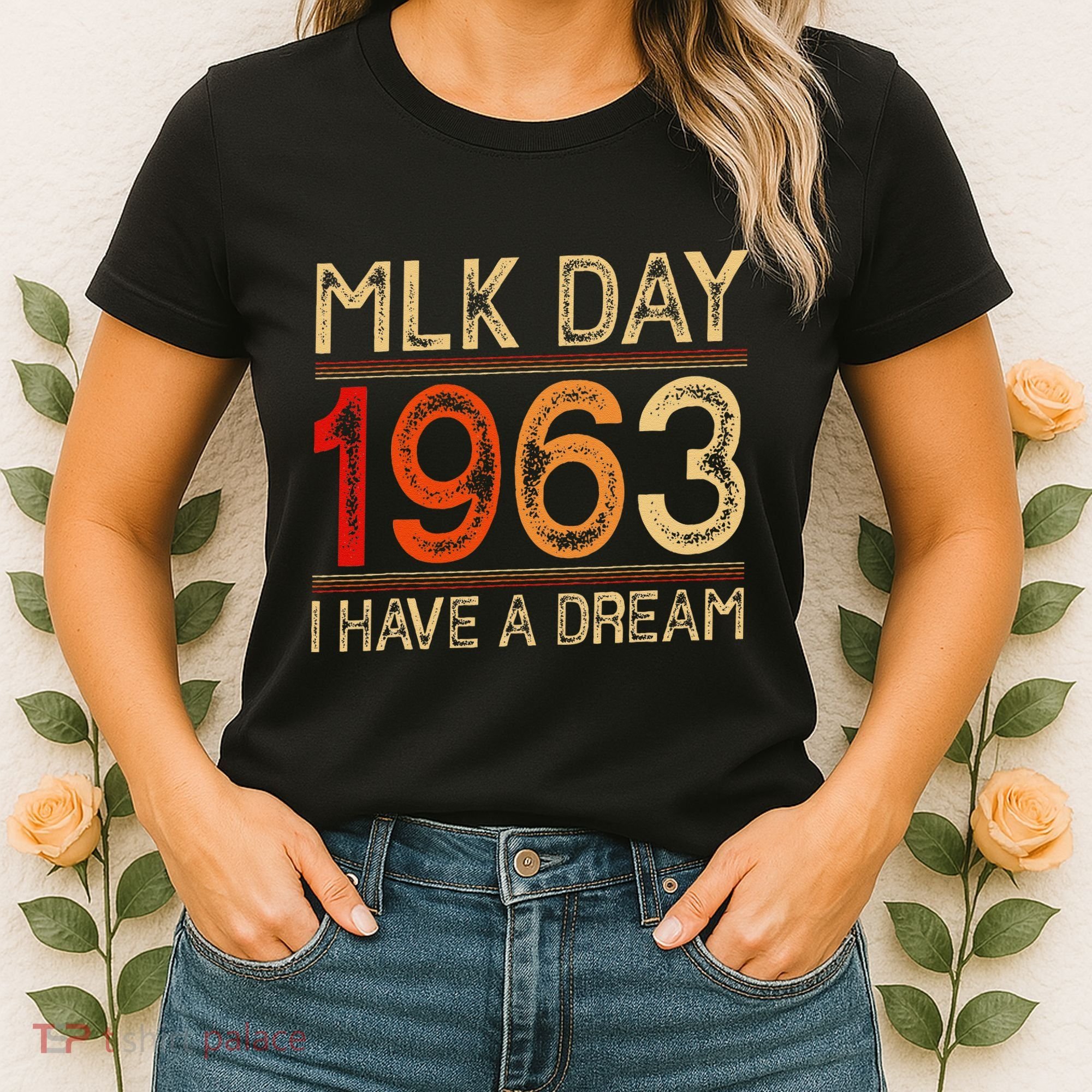 Mlk Day I Have A Dream Black History Month Blm Women Gift Women's T-Shirt