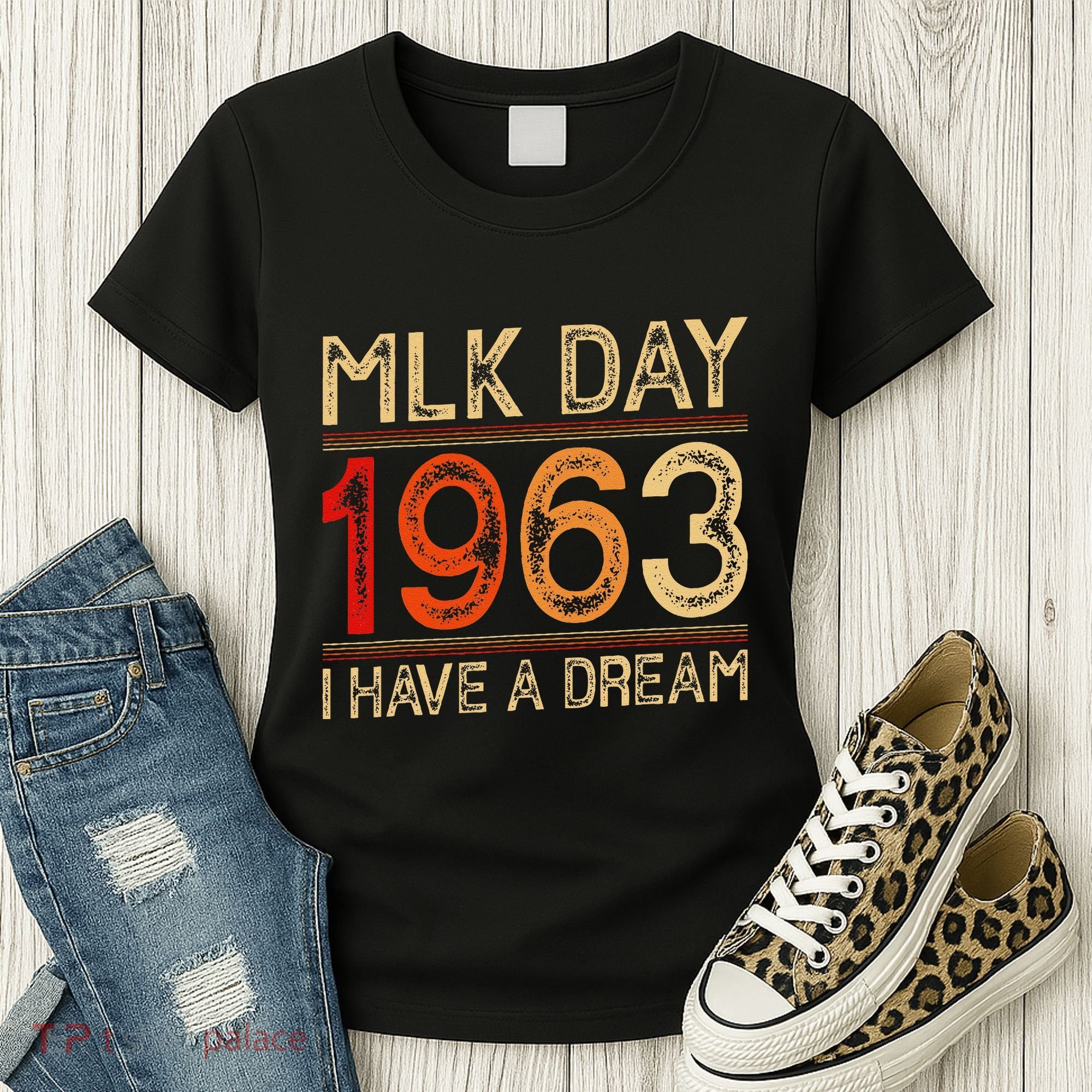 Mlk Day I Have A Dream Black History Month Blm Women Gift Women's T-Shirt
