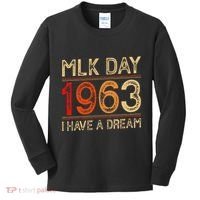 Mlk Day I Have A Dream Black History Month Blm Women Gift Kids Long Sleeve Shirt thumb 0