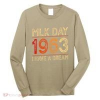 Mlk Day I Have A Dream Black History Month Blm Women Gift Long Sleeve Shirt thumb 0