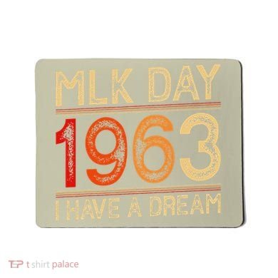 Mlk Day I Have A Dream Black History Month Blm Women Gift Mousepad