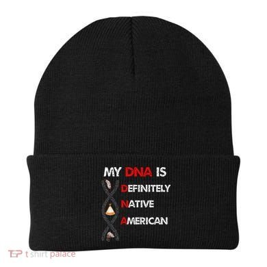 My DNA is definitely native american Beanie
