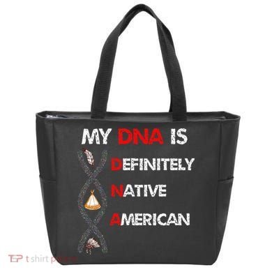 My DNA is definitely native american Tote Bag