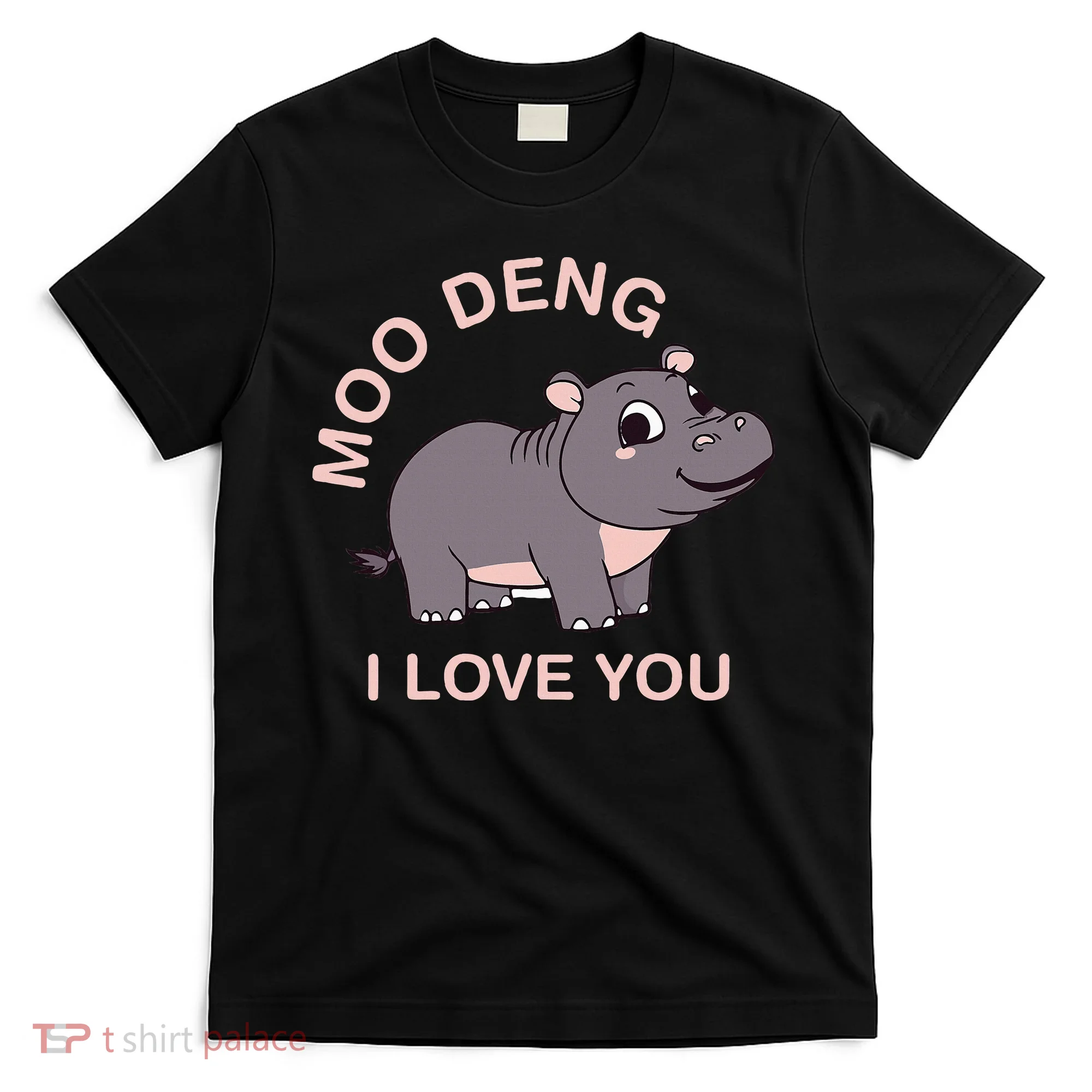 Moo Deng I Love You T-Shirt