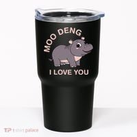 Moo Deng I Love You Tumbler thumb 0