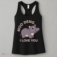 Moo Deng I Love You Women's Tank Top thumb 3