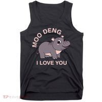 Moo Deng I Love You Tank Top thumb 0