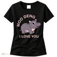 Moo Deng I Love You Women's T-Shirt thumb 0