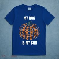 My Dog Is My Boo Funny Spooky Dog Mom Dad Halloween Great Gift T-Shirt thumb 5