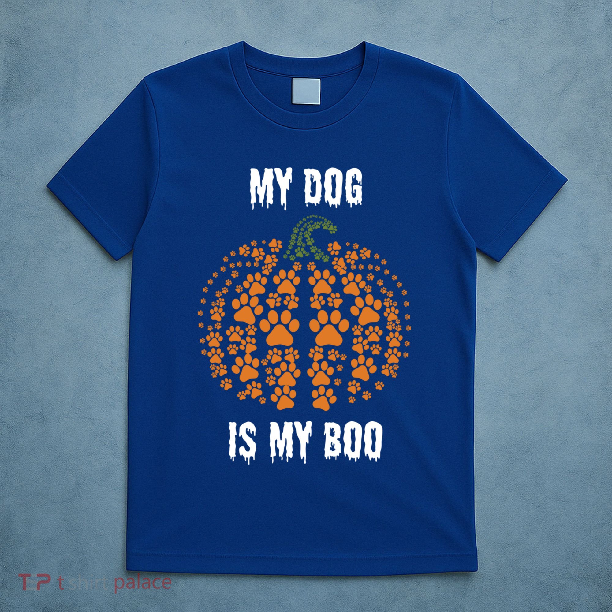 My Dog Is My Boo Funny Spooky Dog Mom Dad Halloween Great Gift T-Shirt