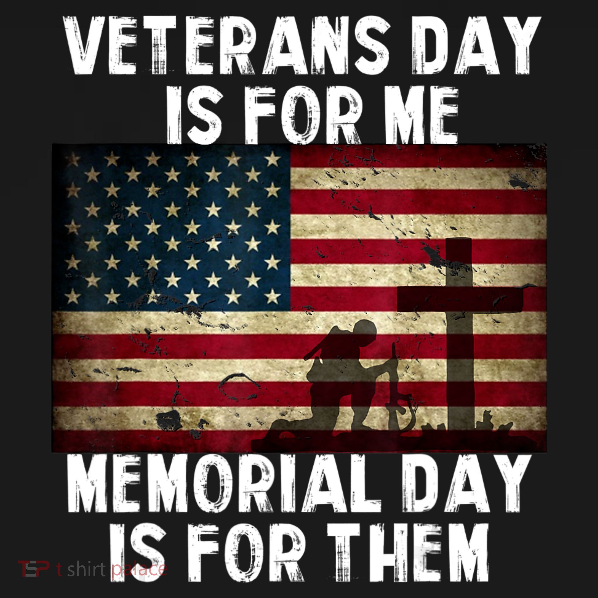Memorial Day Is For Them Veteran's Day Is For Me Veteran Sweatshirt