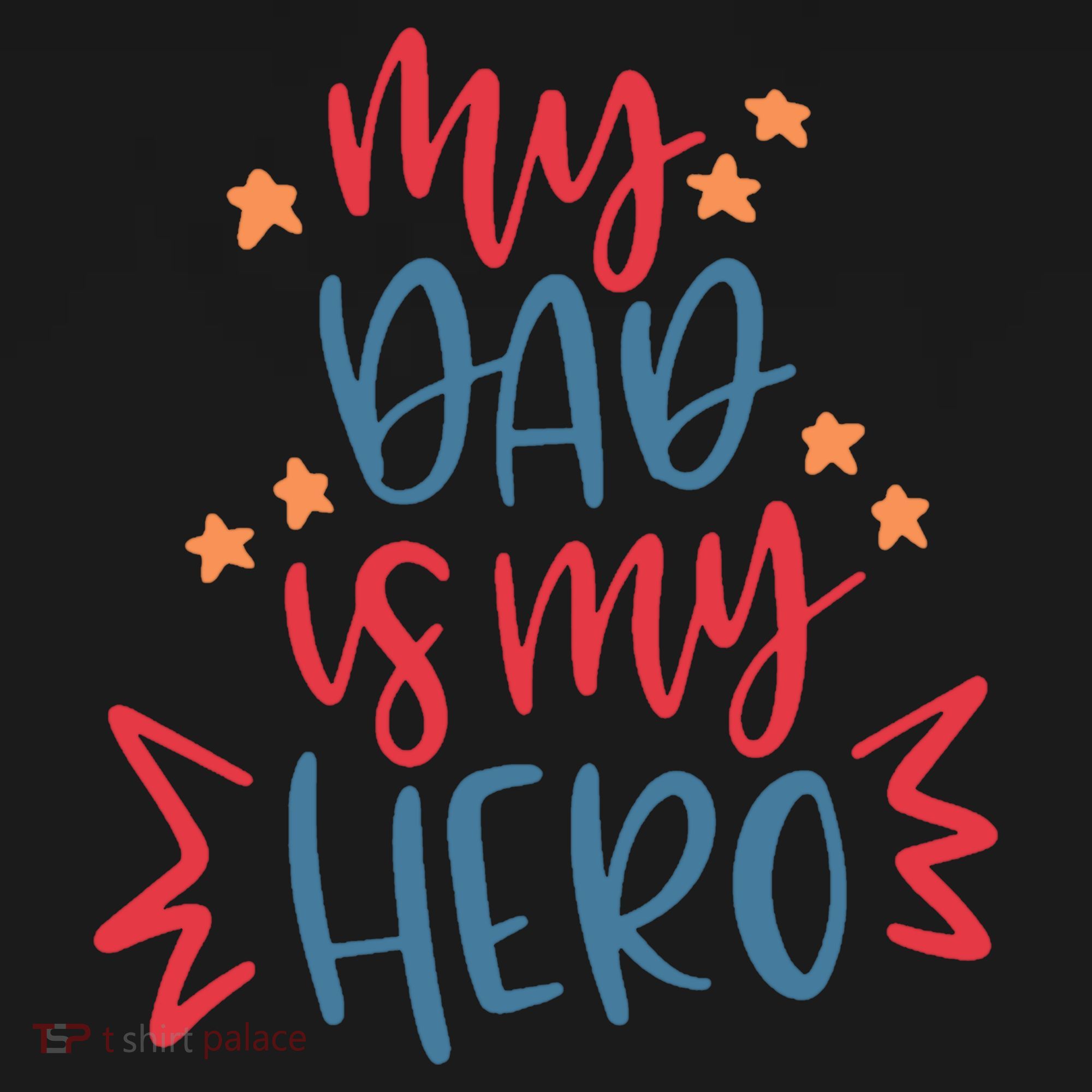 My Dad Is My Hero Cute Gift Backpack