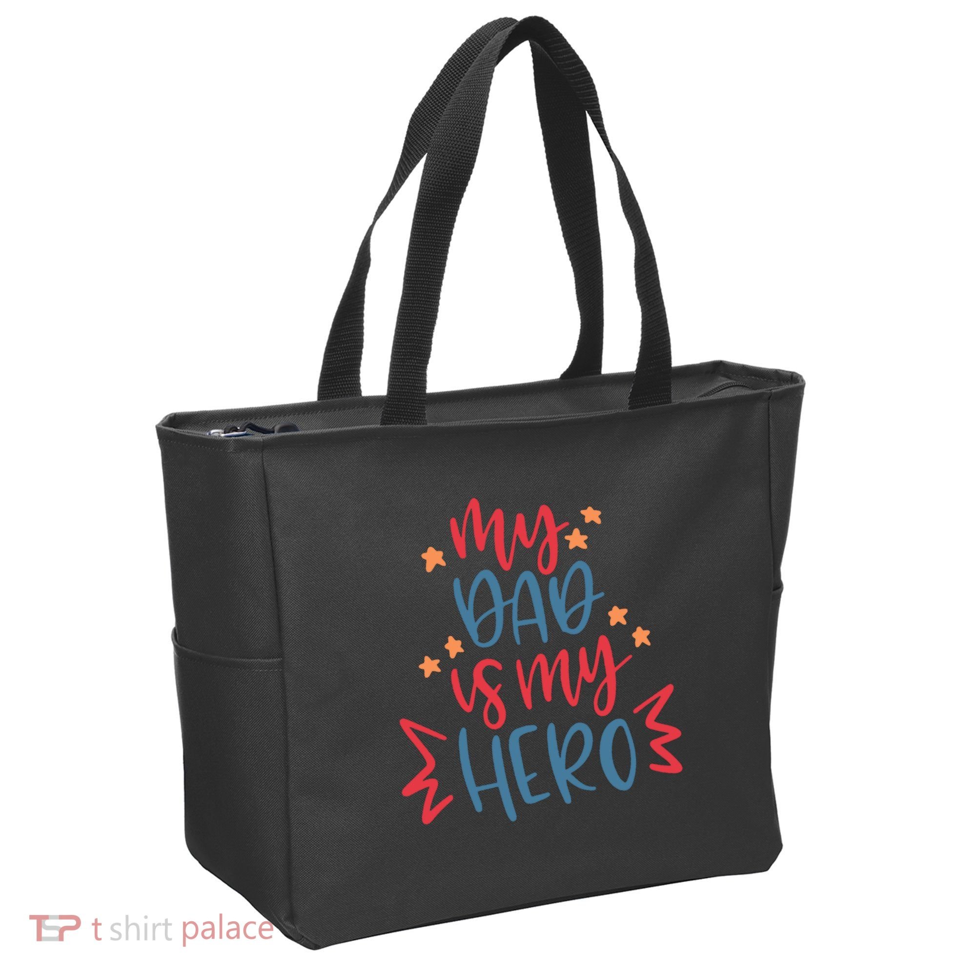 My Dad Is My Hero Cute Gift Tote Bag