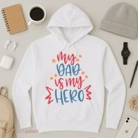 My Dad Is My Hero Cute Gift Hoodie thumb 3