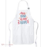 My Dad Is My Hero Cute Gift Apron thumb 0