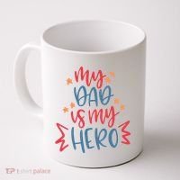 My Dad Is My Hero Cute Gift Coffee Mug thumb 0