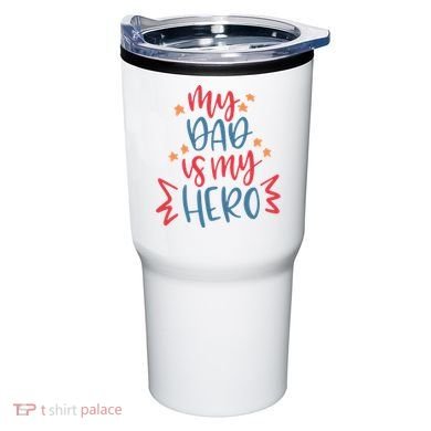 My Dad Is My Hero Cute Gift Tumbler