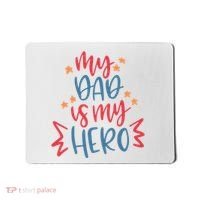 My Dad Is My Hero Cute Gift Mousepad thumb 0