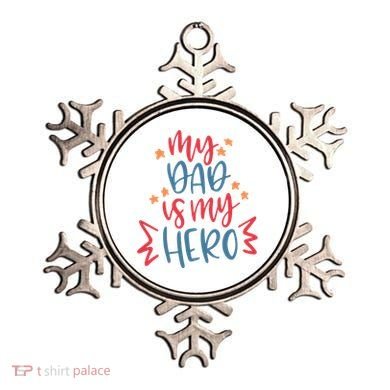My Dad Is My Hero Cute Gift Ornament