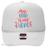 My Dad Is My Hero Cute Gift Hat thumb 0