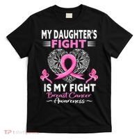 My Daughter Is A Survivor Breast Cancer Awareness T-Shirt thumb 0