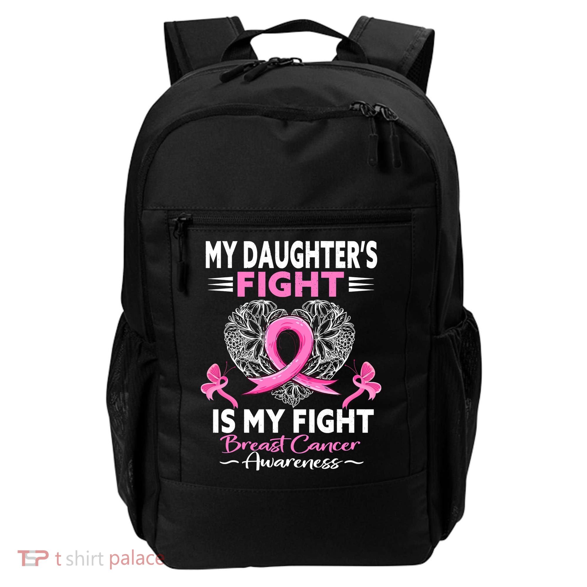 My Daughter Is A Survivor Breast Cancer Awareness Backpack