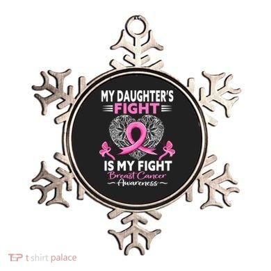 My Daughter Is A Survivor Breast Cancer Awareness Ornament