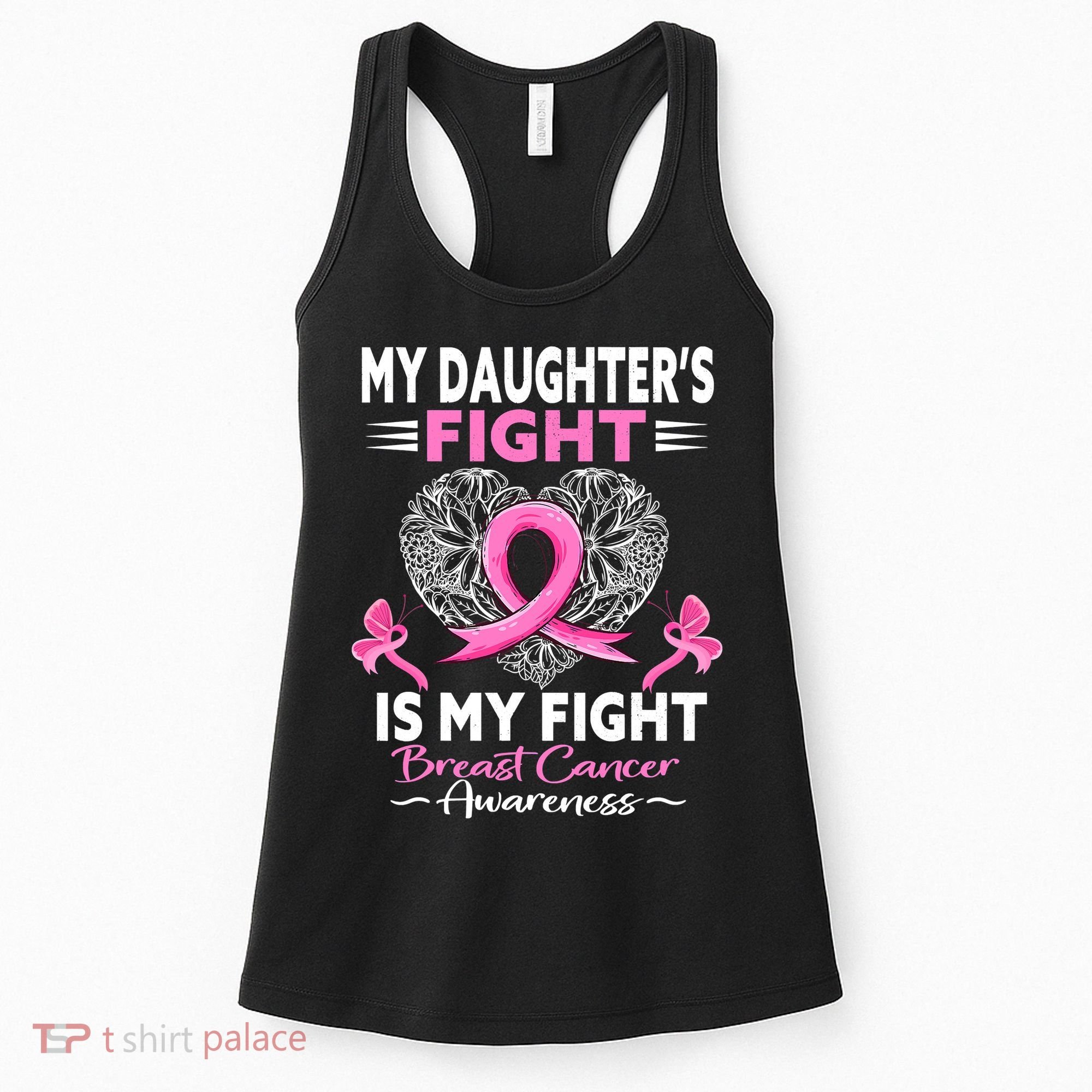 My Daughter Is A Survivor Breast Cancer Awareness Women's Tank Top