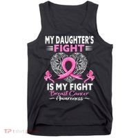 My Daughter Is A Survivor Breast Cancer Awareness Tank Top thumb 0