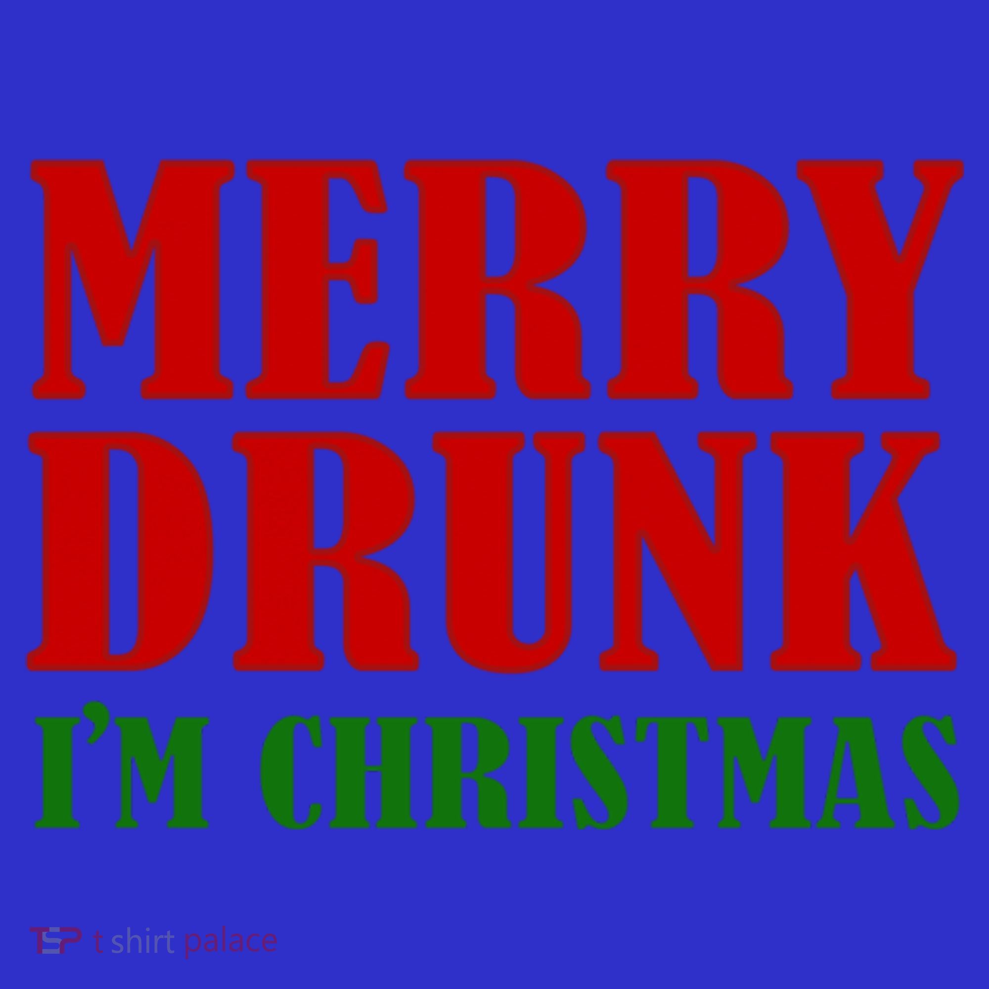 Merry Drunk IM Christmas Funny Ing Adult Jokes Gift Visor