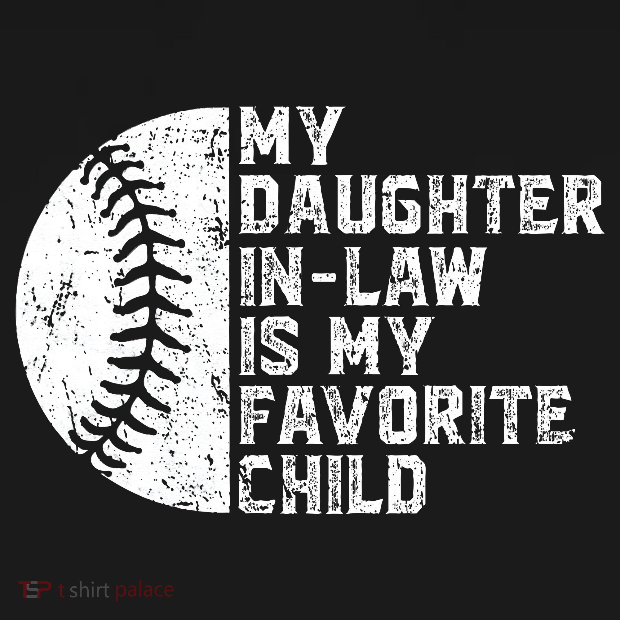 My Daughter In Law Is My Favorite Child Mother Baseball Apron