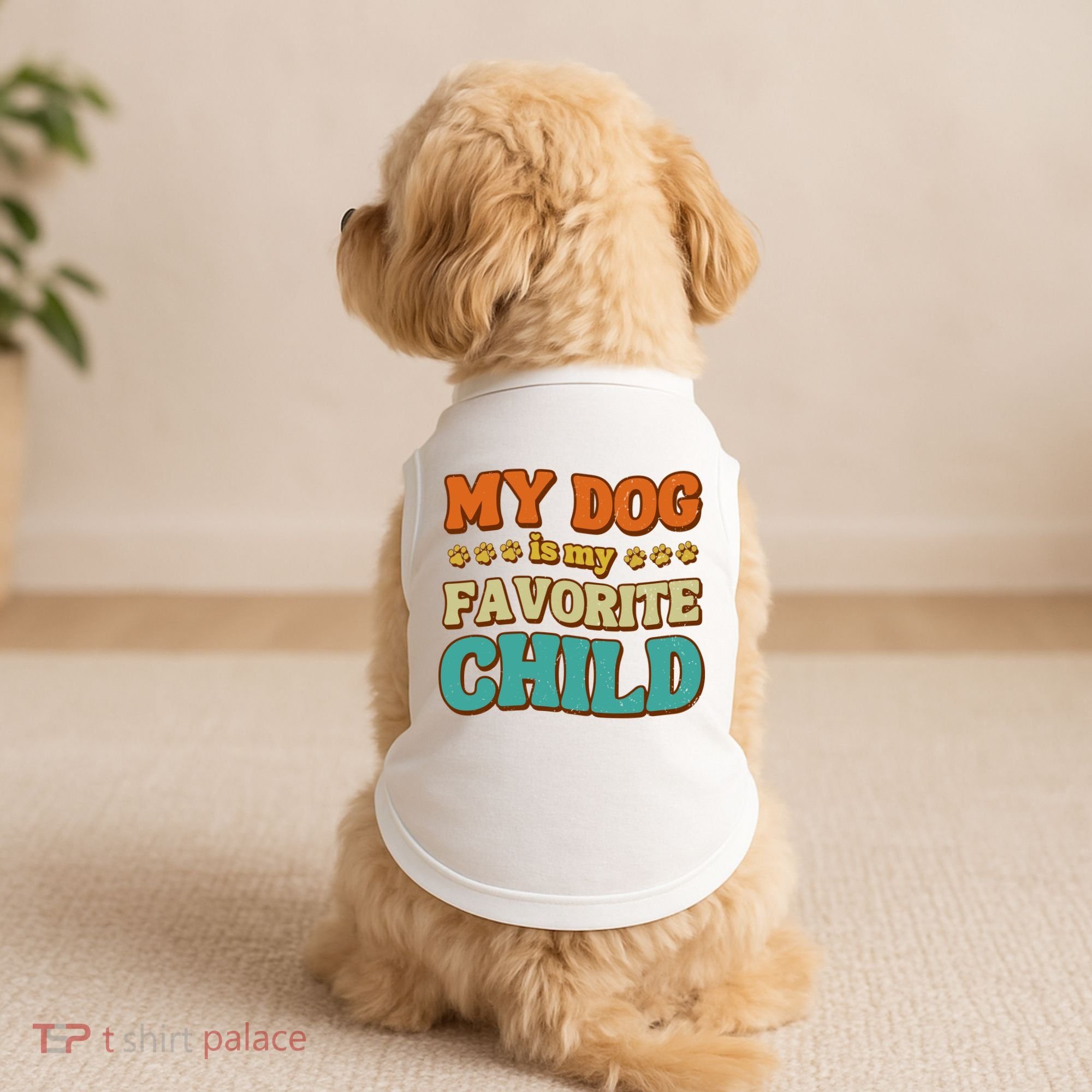 My Dog Is My Favorite Child Doggie Tank