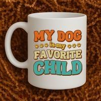 My Dog Is My Favorite Child Coffee Mug thumb 2