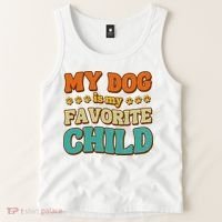My Dog Is My Favorite Child Tank Top thumb 2