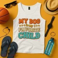 My Dog Is My Favorite Child Tank Top thumb 4