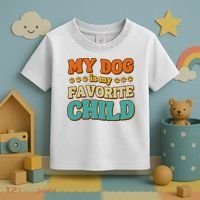 My Dog Is My Favorite Child Toddler T-Shirt thumb 3