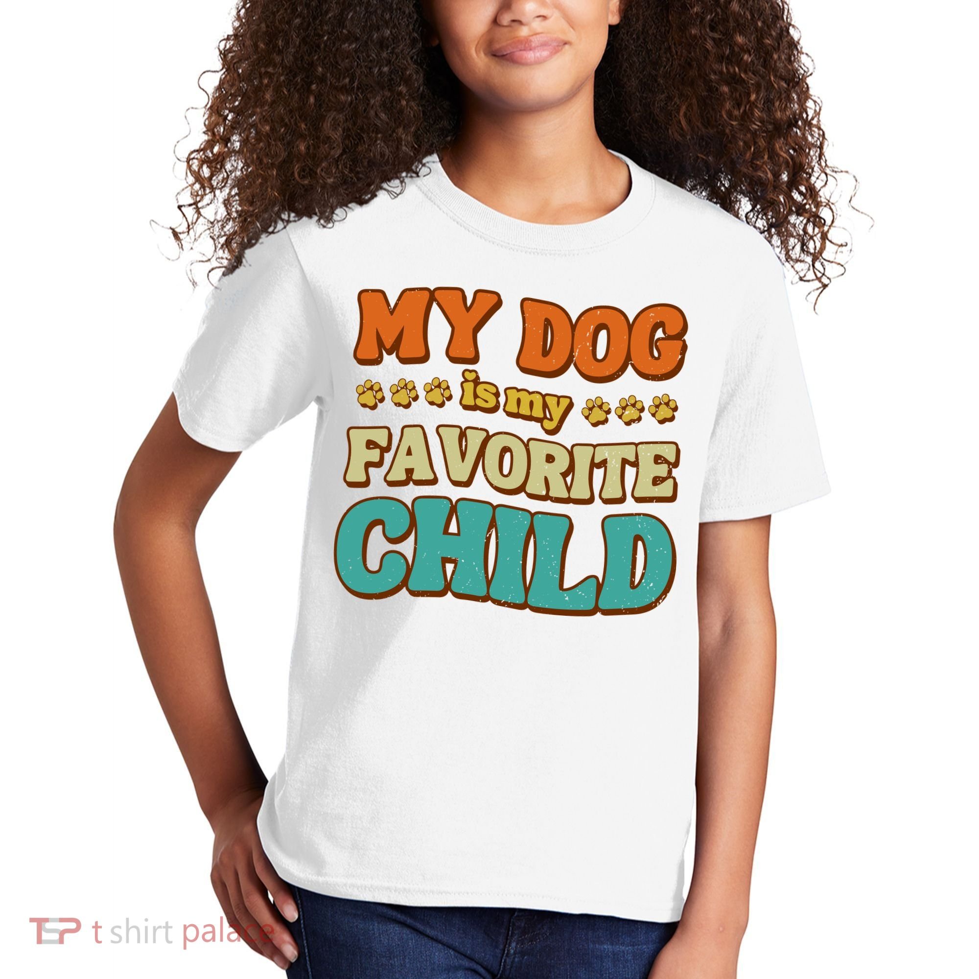 My Dog Is My Favorite Child Kids T-Shirt
