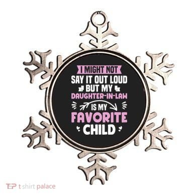 My Daughter In Law Is My Favorite Funny Step Mom Gift Ornament