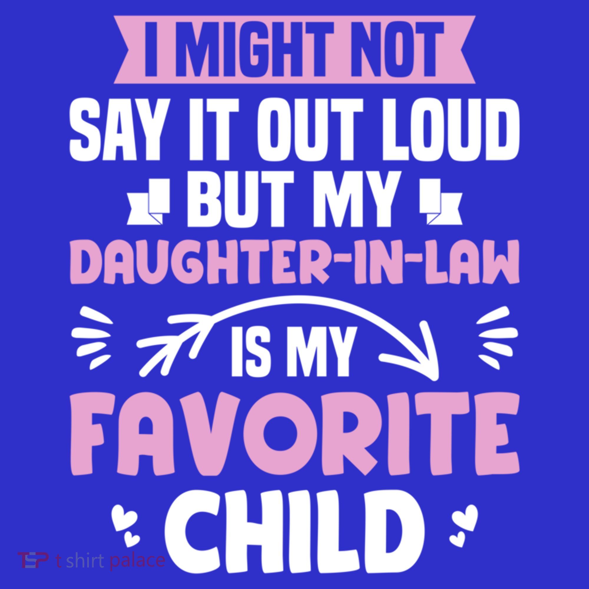 My Daughter In Law Is My Favorite Funny Step Mom Gift Baby Bodysuit