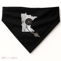 Minnesota Dj I Love House Music USA-Made Doggie Bandana thumb 0